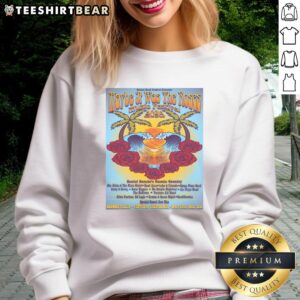 Top Maybe It Was The Roses Festival sweatshirt from Crowne Plaza Ventura, CA, May 20-31, 2026, featuring vibrant floral design.