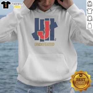 Premium Japan Baseball Undefeated Hoodie in black, showcasing stylish design and comfortable fit for sports fans.