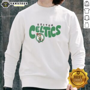 Good Boston Celtics Bubble Sweatshirt featuring team logo and vibrant colors, perfect for fans and game day attire.
