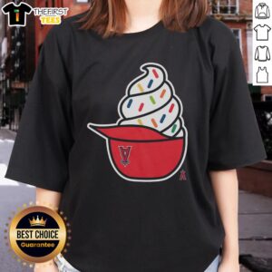 Premium Los Angeles Angels ice cream ladies tee featuring a stylish design perfect for fans and summer outings.