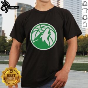 Top Minnesota Timberwolves white logo Patrick's Day T-shirt featuring vibrant team design for basketball fans.