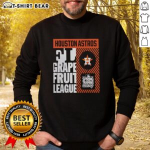 Top Houston Astros Grapefruit League Spring Training 2026 sweatshirt in team colors, perfect for fans and warm-ups.