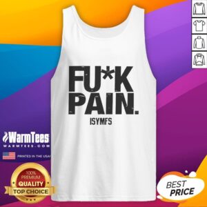 Funny Fuk Pain tank top featuring 'I Will Not Fail My Success' slogan, perfect for motivational fitness enthusiasts.