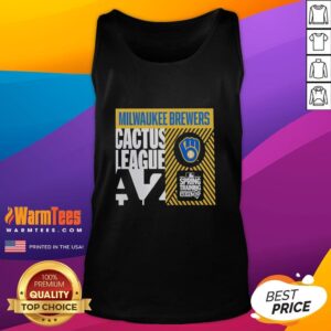 Premium Milwaukee Brewers Cactus League Spring Training 2026 tank top featuring vibrant team colors and logo design.