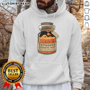 Original Tatooine Authentic Sand Hoodie featuring a unique desert-inspired design for Star Wars fans.