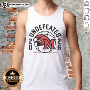 Alt Text: Original Miami Redhawks Basketball 2026 Undefeated Tank Top featuring team colors and logo, perfect for fans.