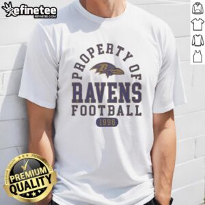 Premium Baltimore Ravens Football Property 1996 T-Shirt