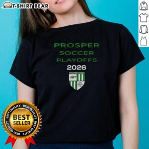 Top Prosper Soccer Playoffs 2026: Prosper Eagles Ladies Tee showcasing team spirit and vibrant colors.