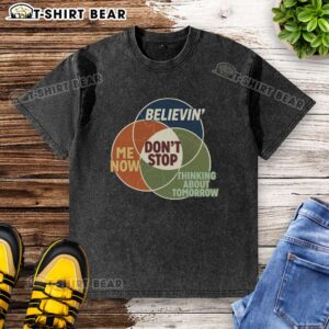 Alt Text: Original Don't Stop Diagram Washed T-Shirt featuring a stylish graphic design on a comfortable, faded fabric.
