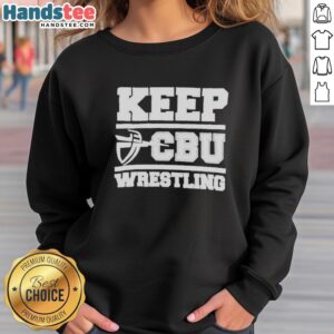 Awesome Keep CBU Wrestling T-Shirt - Image 5