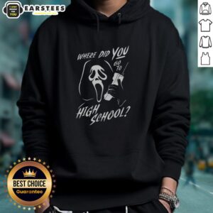 Awesome Where Did You Go To High School Ghostface T-Shirt - Image 5