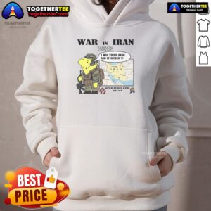 Alt Text: Official War in Iran 2026 Operation Epic Bacon Hoodie featuring bold graphics and a stylish design for fans.