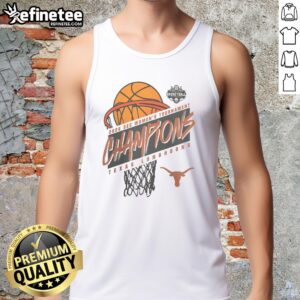 Premium Texas Longhorns 2026 SEC Women's Basketball Tournament Champions Tank Top featuring vibrant team graphics.