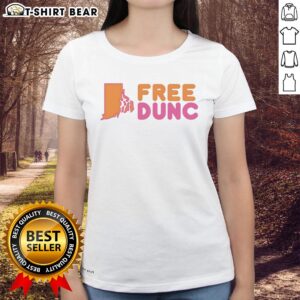 Top Free Dunc Style Dunkin Donut Ladies Tee featuring a stylish design perfect for donut lovers and casual wear.