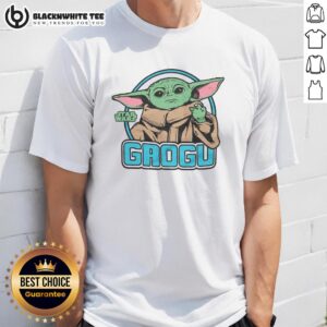 Awesome The Mandalorian Grogu T-Shirt featuring a vibrant design of Grogu from Star Wars, perfect for fans and collectors.