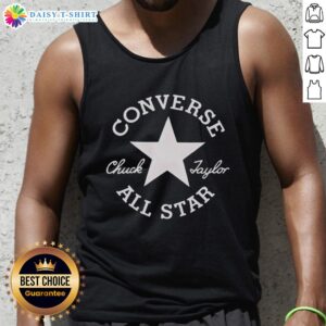 Top Converse All Star Chuck Taylor Glitter Tank Top with vibrant glitter design, perfect for casual summer outfits.