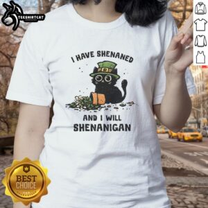 Premium 'I Have Shenanigan And I Will Shenanigan' Ladies Tee stylish, fun graphic tee for women, perfect for casual wear.