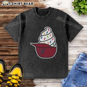 Top Arizona Diamondbacks ice cream washed t-shirt featuring team logo and vibrant colors, perfect for fans.