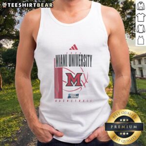 Good Miami Redhawks March Madness tank top featuring bold team graphics, perfect for fans supporting their team.