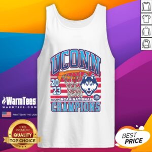 Alt Text: Hot Connecticut Huskies UConn past champs tank top celebrating tournament win, perfect for fans and sports enthusiasts.