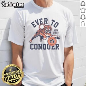 Good Ever To Conquer Auburn Basketball Vintage T-Shirt featuring classic design and team colors for fans and collectors.