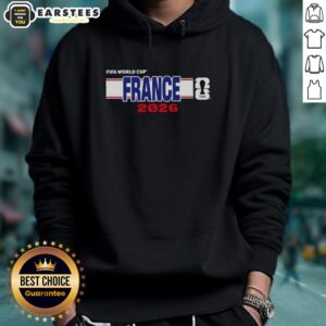 Awesome France FIFA 2026 World Cup hoodie featuring bold colors and design, perfect for fans supporting the national team.