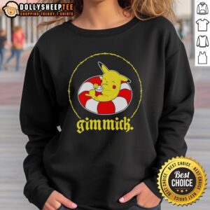 Original Gimmick Pike Black Sweatshirt featuring a stylish design, perfect for casual wear and cozy comfort.