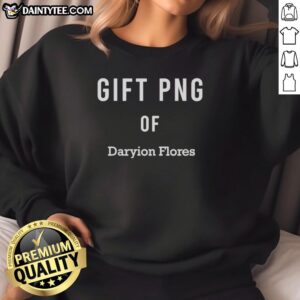 Stylish Daryion Flores sweatshirt, perfect gift idea, featuring a unique design for casual wear and comfort.