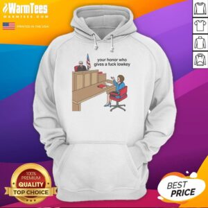 Good Your Honor Who Gives A Fck Lowkey Hoodie in casual style, perfect for streetwear enthusiasts and comfort lovers.