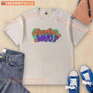 Awesome Tarantino Who T-Shirt - Image 2