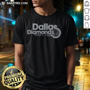 Hot Dallas Diamonds T-Shirt featuring a stylish design perfect for fans and fashion enthusiasts in Dallas.