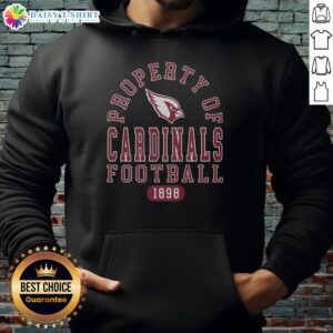 Stylish Nice Arizona Cardinals Football Property 1898 Hoodie for fans, showcasing team spirit and comfort.