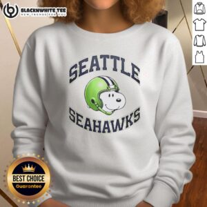 Good Seattle Seahawks Snoopy Freedom 2026 logo sweatshirt showcasing vibrant design for fans and collectors.