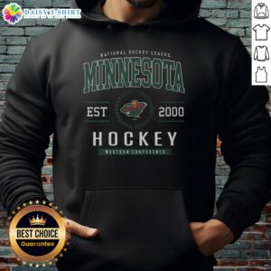 Original Minnesota Wild Hockey Legacy Crest Hoodie featuring team colors and logo for passionate fans of hockey.