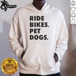 Nice Ride Bikes with Pet Dogs wearing Hoodies, showcasing a fun outdoor adventure perfect for pet lovers.
