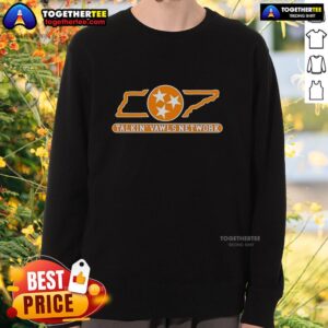 Good Tennessee Talkin' Vawls Network sweatshirt featuring vibrant colors and a cozy design, perfect for fans.