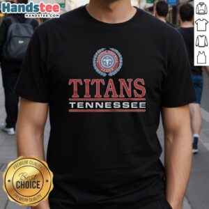 Official Tennessee Titans Crest T-Shirt featuring the team's logo in vibrant colors on a comfortable fabric.