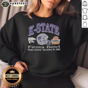 Awesome Kansas State Wildcats Murina 1997 sweatshirt featuring bold graphics and vibrant colors for fans.