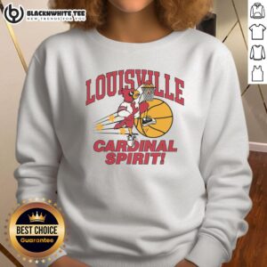 Official Louisville Cardinals Spirit Vintage Sweatshirt featuring classic logo and cozy design for fans.