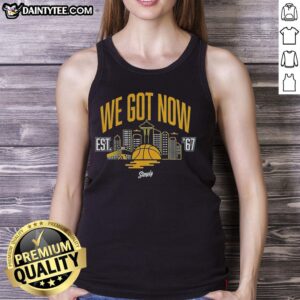 Awesome We Got Now expansion tank top featuring a stylish design and vibrant colors, perfect for casual wear.