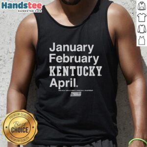 Alt Text: Official Kentucky Wildcats NCAA March Madness 2026 men's and women's basketball tank top, showcasing team pride.