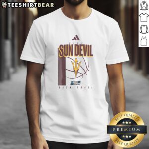 Nice Arizona State Sun Devils March Madness T-Shirt featuring bold team graphics and vibrant colors for fans.