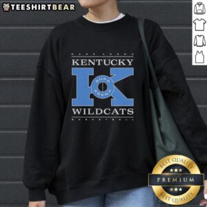 Premium Rupp Arena Kentucky Wildcats basketball sweatshirt in blue, featuring team logo and stylish design for fans.