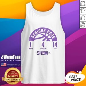 Premium Seniors 2026 LSU Women's Basketball tank top in vibrant colors, perfect for fans and athletes alike.