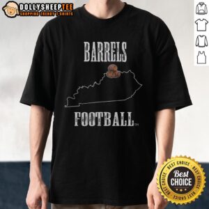 Good Kentucky Barrels State T-Shirt featuring a stylish design celebrating Kentucky's bourbon culture and heritage.