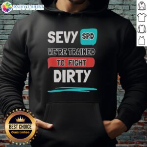 Alt Text: Top Sevy Spd hoodie showcasing a bold design, perfect for fans of edgy streetwear and fighting spirit.