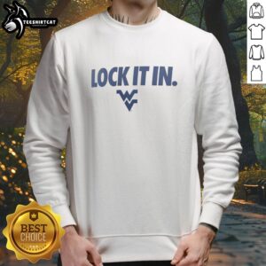 Original West Virginia Mountaineers 2026 Lock It In sweatshirt featuring team colors and logo for ultimate fan style.