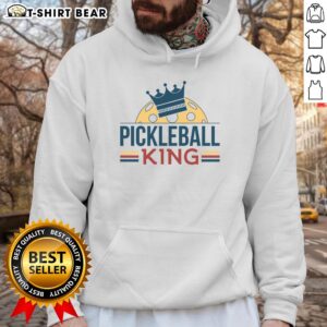 Stylish Nice Pickleball King Hoodie in vibrant colors, perfect for pickleball enthusiasts and casual wear.