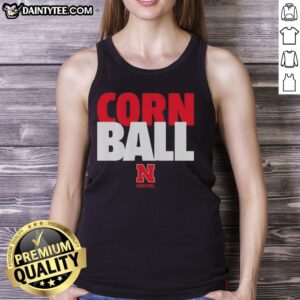 Good Corn Ball 2026 Nebraska Cornhuskers basketball tank top featuring team colors and logo for fans and athletes.