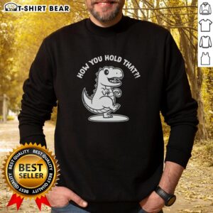 Top T-Rex Dinosaur sweatshirt design featuring a playful T-Rex graphic, perfect for dinosaur lovers and casual wear.